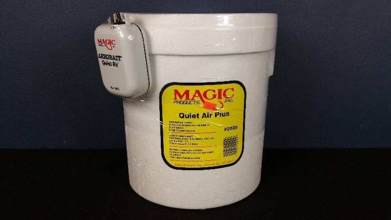 lot 92 image: Magic Products Quiet Air Plus Aerobait Bucket
