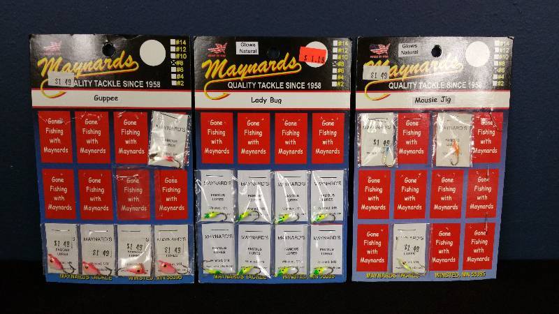 lot 173 image: Group of (16) Maynards Brand Tackle