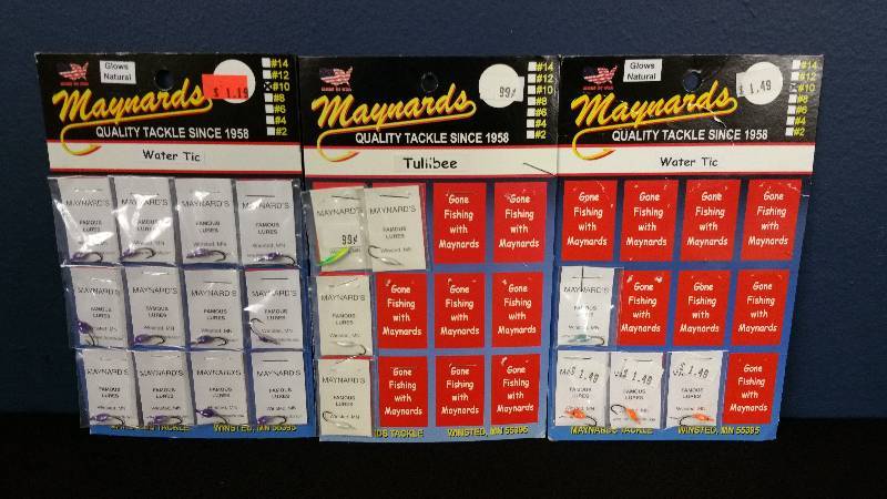 lot 179 image: Group of (20) Maynards Brand Tackle