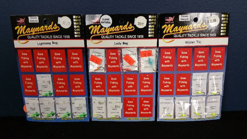 lot 181 image: Group of (16) Maynards Brand Tackle