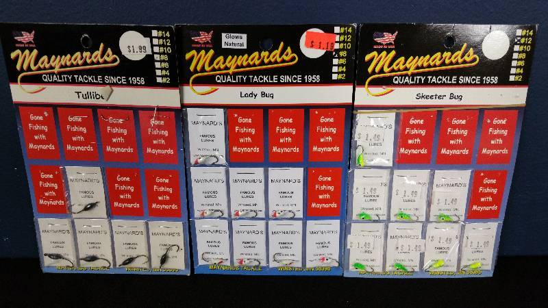 lot 184 image: Group of (21) Maynards Brand Tackle