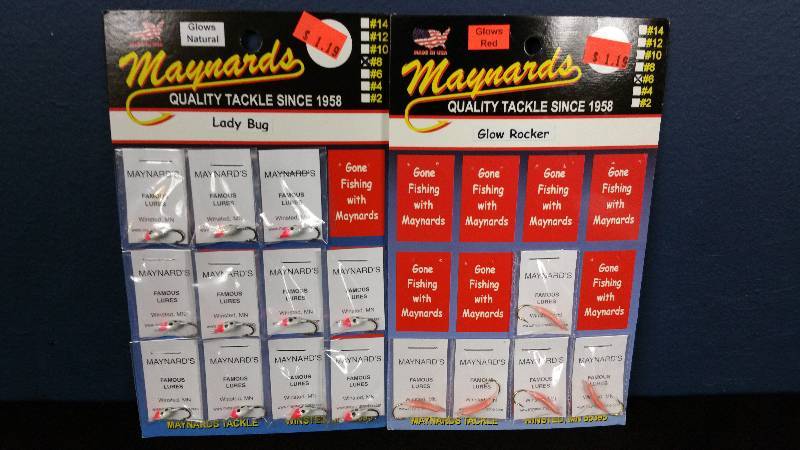 lot 185 image: Group of (16) Maynards Brand Tackle