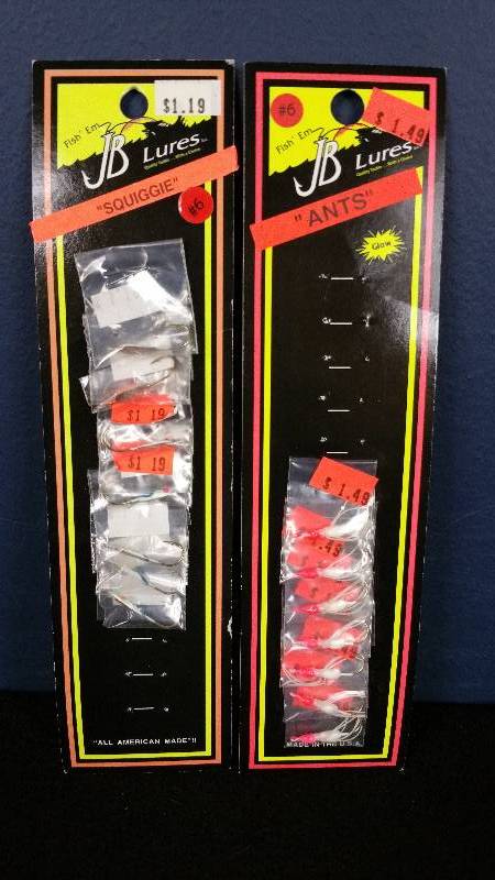 lot 192 image: Group of (14) JB Lures Brand Tackle