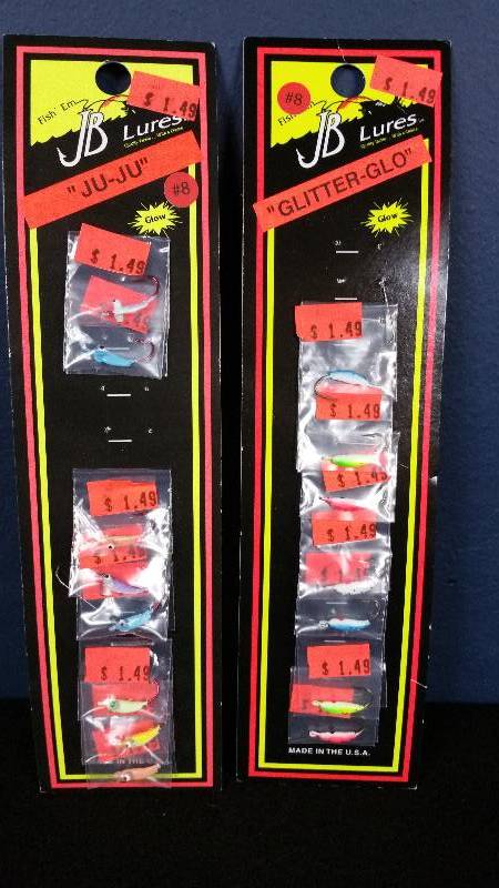 lot 193 image: Group of (15) JB Lures Brand Tackle