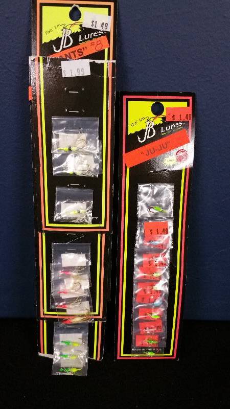 lot 195 image: Group of (20) JB Lures Brand Tackle