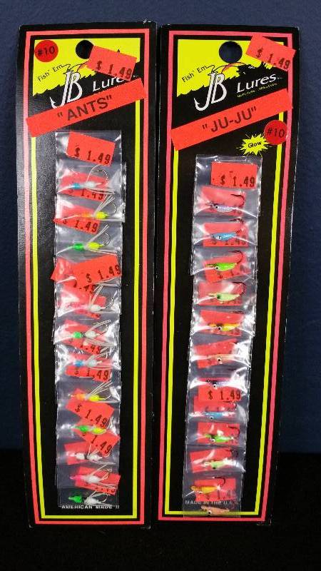 lot 198 image: Group of (24) JB Lures Brand Tackle