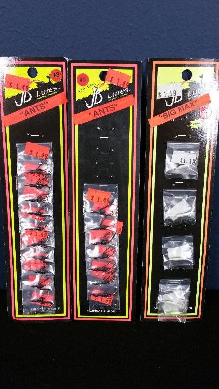 lot 199 image: Group of (24) JB Lures Brand Tackle