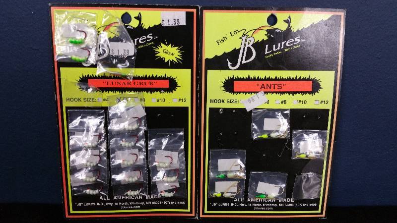 lot 203 image: Group of (20) JB Lures Brand Tackle