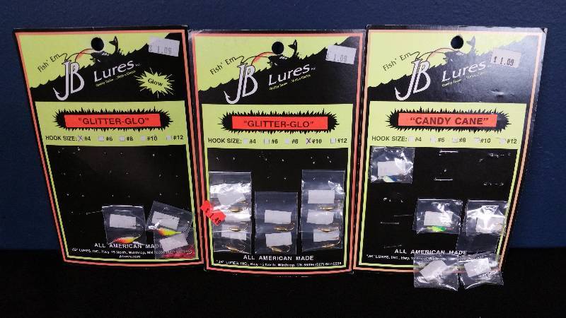 lot 205 image: Group of (16) JB Lures Brand Tackle