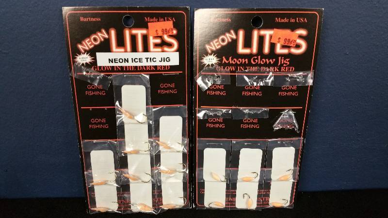 lot 236 image: Group of (15) Bartness Neon Lites - Red