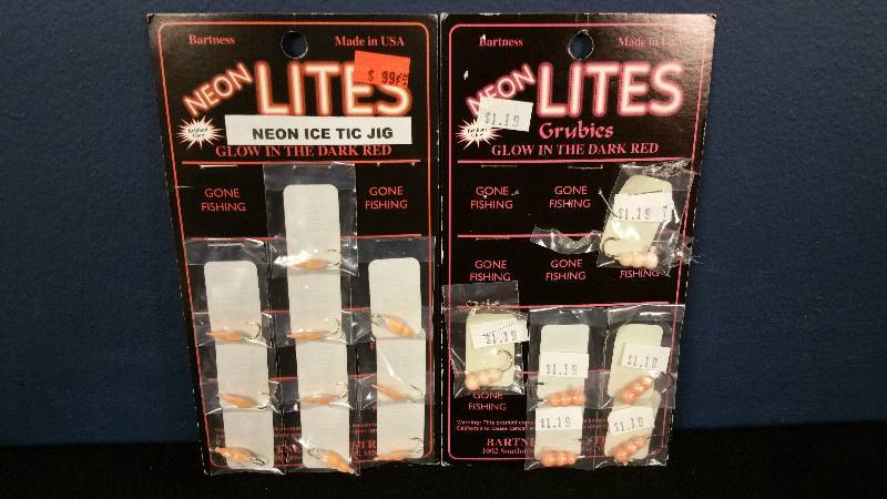 lot 237 image: Group of (16) Bartness Neon Lites - Red