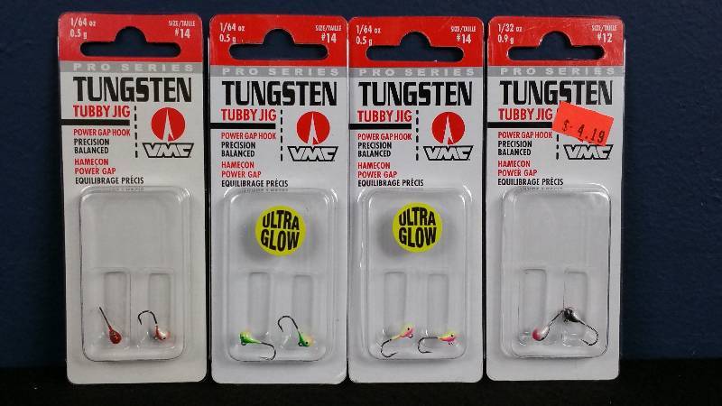 lot 261 image: VMC Tungsten Tubby Jig