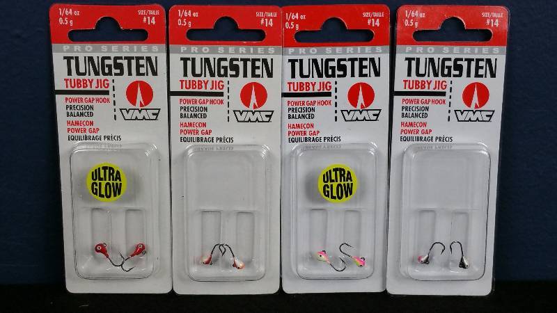 lot 262 image: VMC Tungsten Tubby Jig