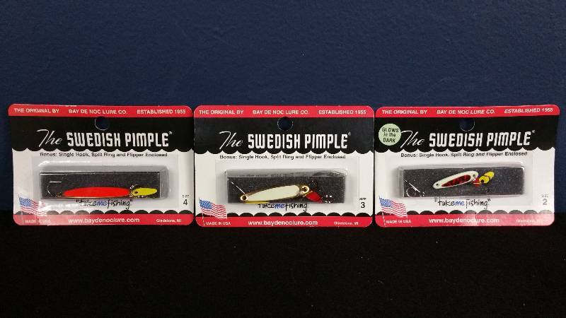 lot 307 image: Group of (3) Swedish Pimples