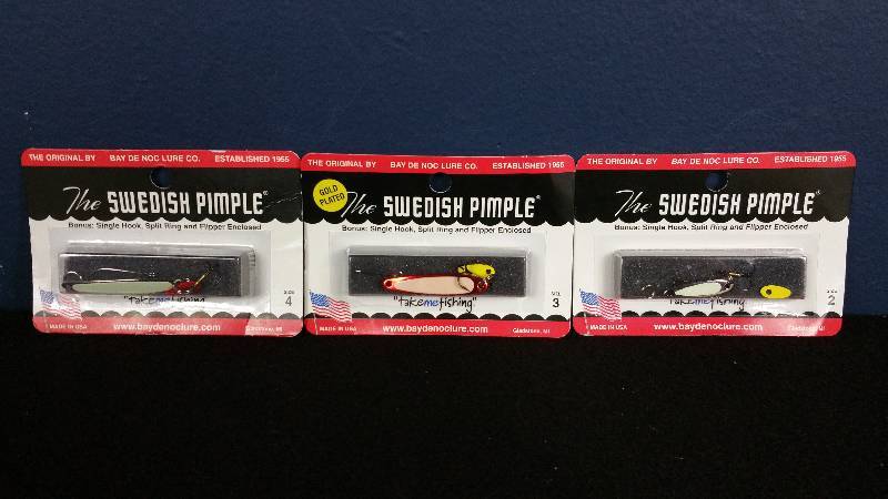 lot 308 image: Group of (3) Swedish Pimples