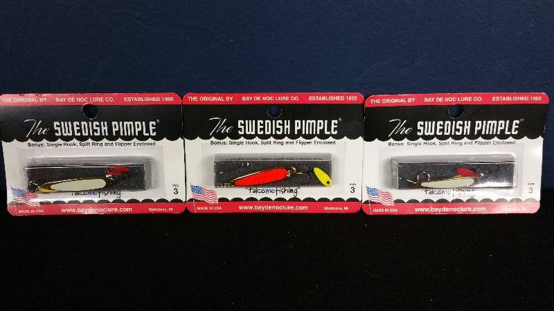 lot 310 image: Group of (3) Swedish Pimples