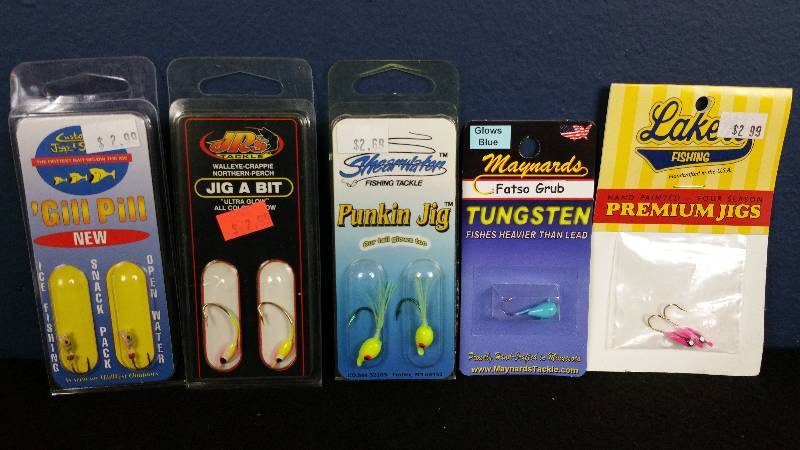 lot 311 image: Group of (5) Ice Fishing Packs of Lures