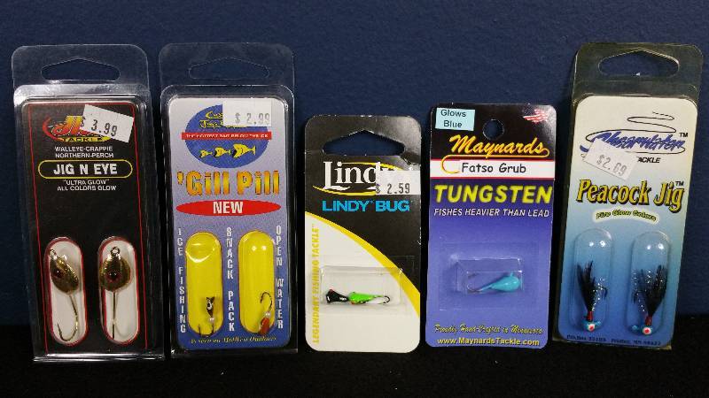lot 315 image: Group of (5) Ice Fishing Packs of Lures