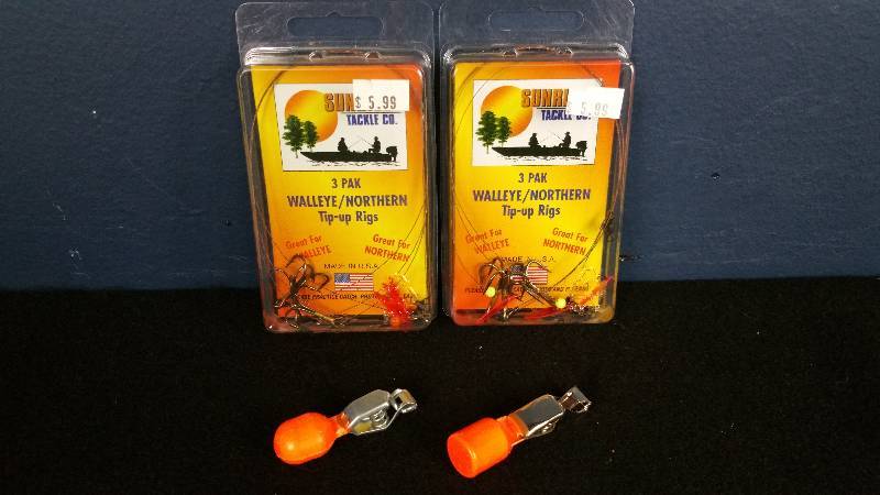 lot 335 image: Sunrise Tip-Up Rigs