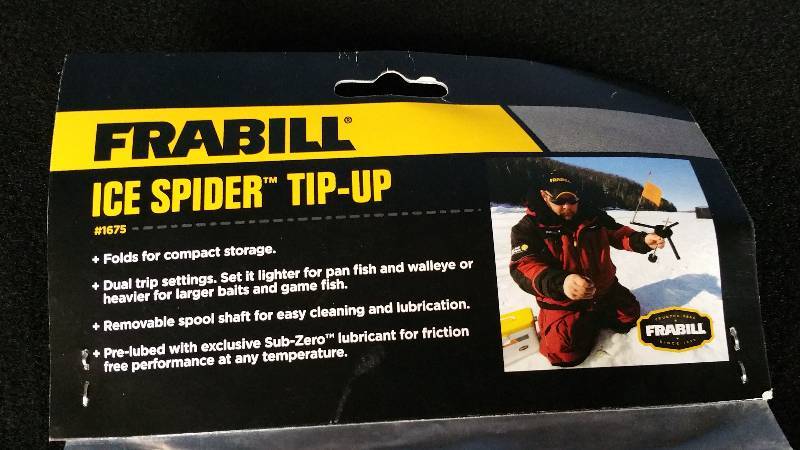 lot 18 image: Frabill Ice Spider Folding Tip-up