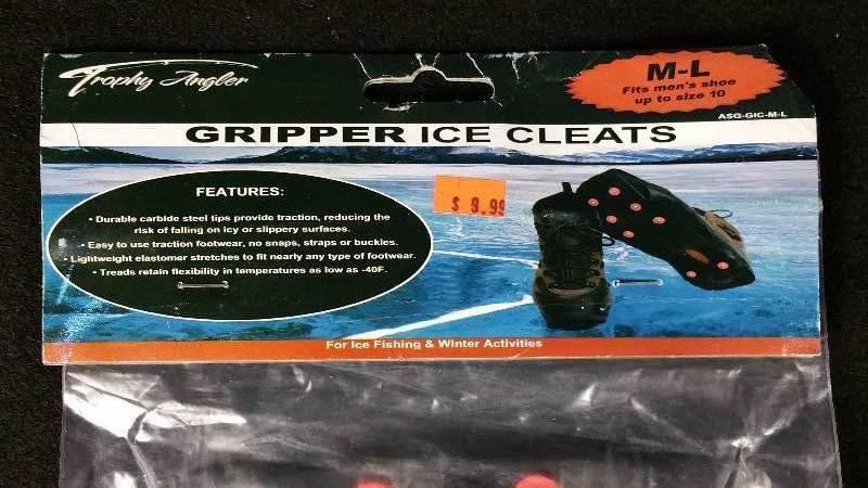 lot 38 image: Trophy Angler Gripper Ice Cleats