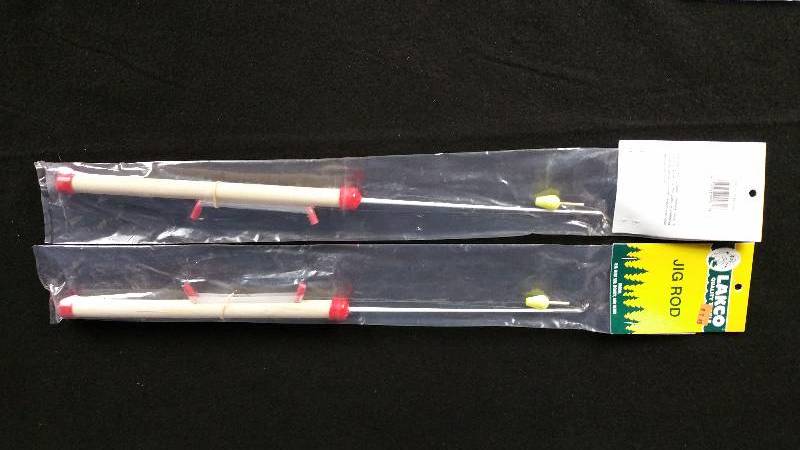lot 86 image: Group of (2) Lakco Jig Rods