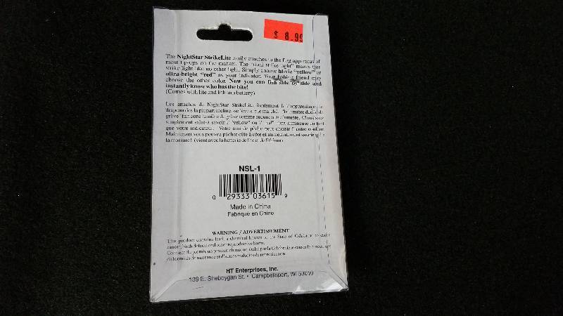 lot 90 image: HT NightStar Strike Light Tip-up Light