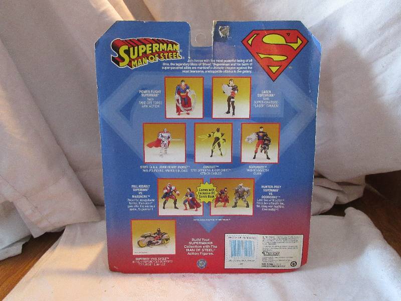 lot 83 image: superman with doomsday comic book