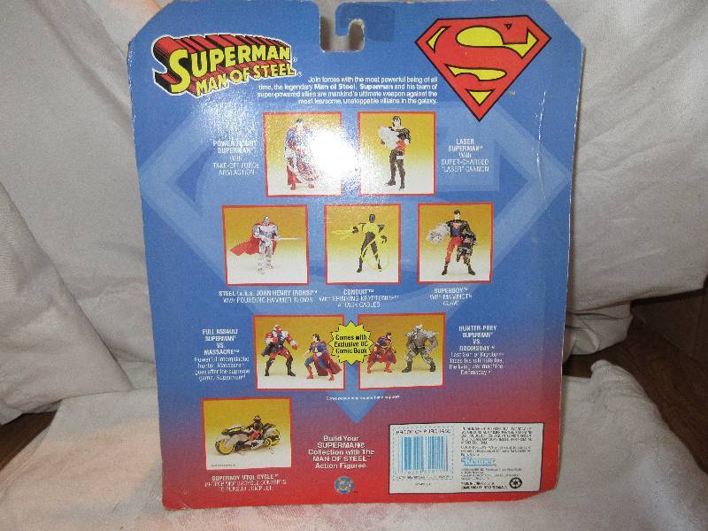 lot 84 image: superman with doomsday comic book