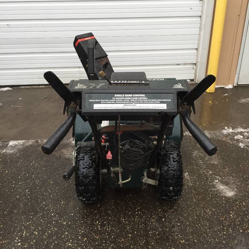 Craftman Pro Series 33 2 Stage Snow Blower - runs well - Snow Chute Thrower needs to be moved manually