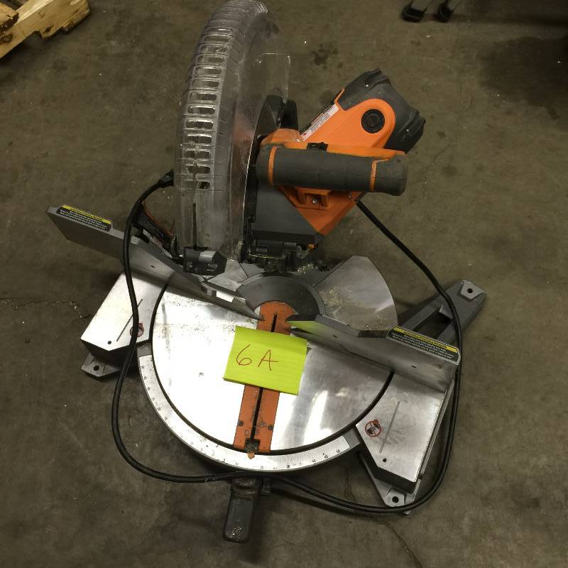 Ridgid 15-Amp 12 in. Dual Bevel Miter Saw with Laser