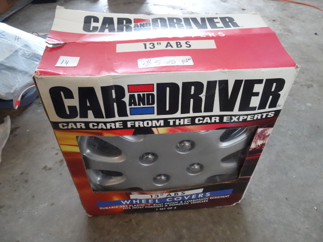 13 wheel coversCar and driver