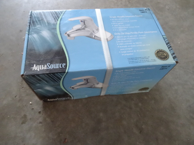 Aquasource faucet stainless steel