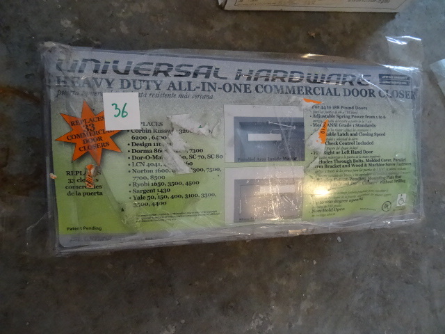 Heavy duty door closer