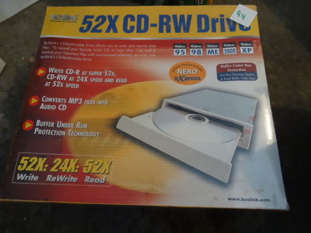 New CD-RW in box sealed