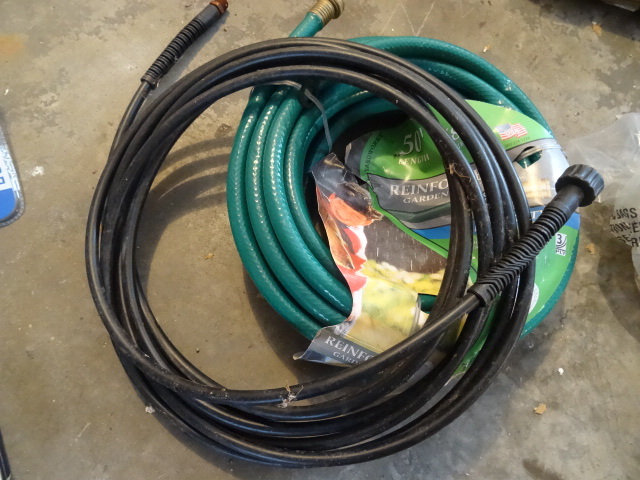 50ft Garden hose and pressure washer hose