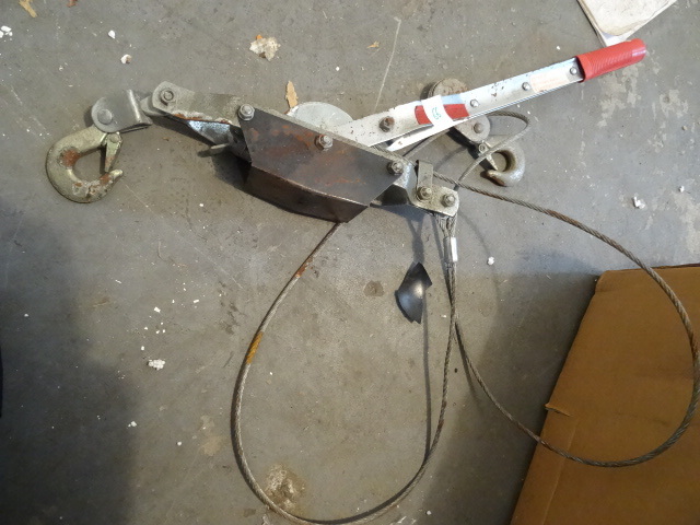 Cable Racheting come along