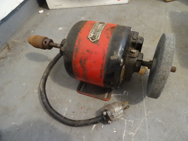 Modern Model# m38 Bench Mount Grinderdrill