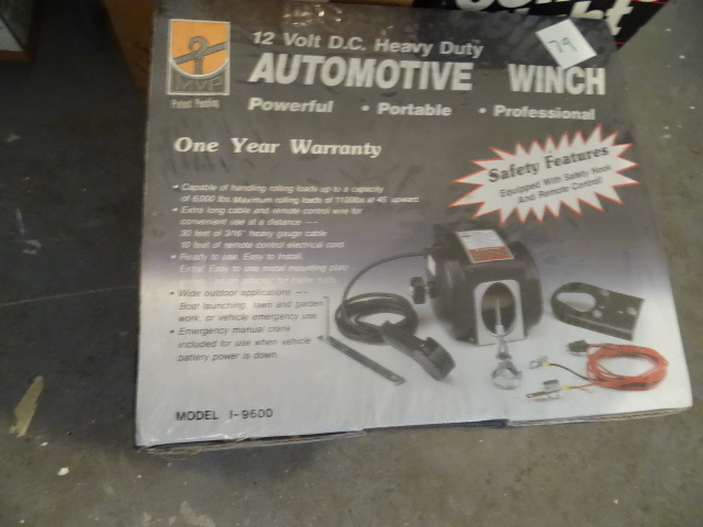 MVP 12v DC Heavy Duty Automotive Wench
