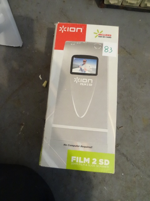 Ion Film to sd card 35mm film and slide scanner