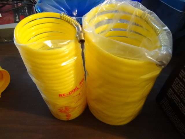 2 coiled air hose kit - see pics