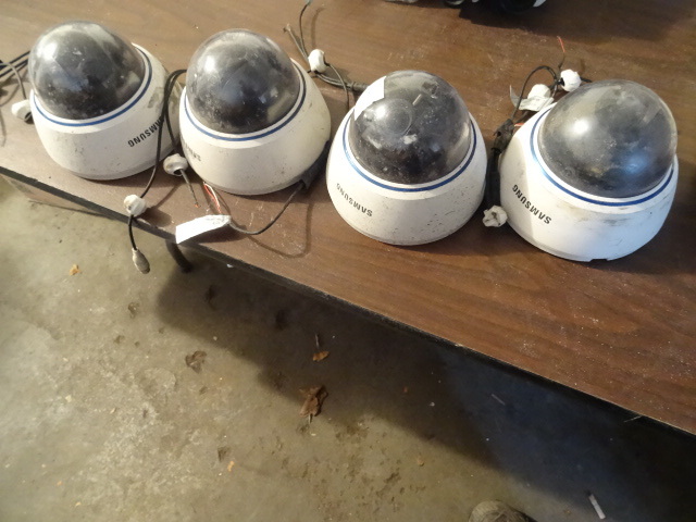 Samsung HIGH Retail DOME Cameras lot of 4
