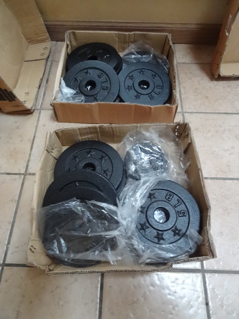 Dumbell Weights only New condition wise