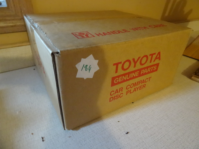 toyota Car disk player Compact New sealed in box
