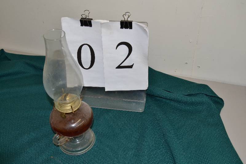 lot 2 image: Oil Lamp