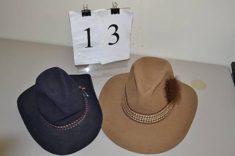 lot 13 image: Cowboy Hats
