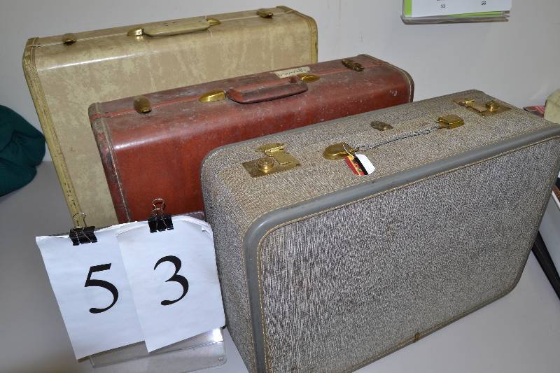 lot 53 image: Suitcases
