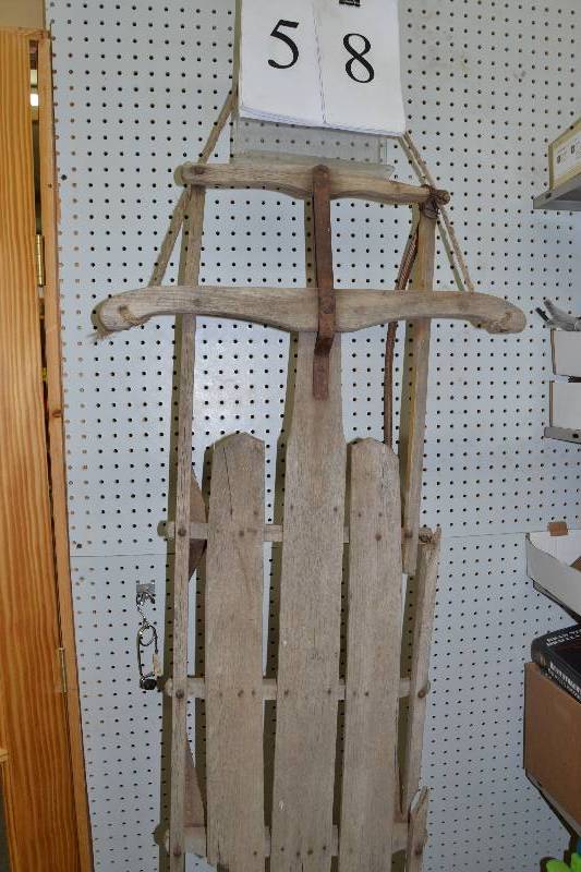 lot 58 image: Sled