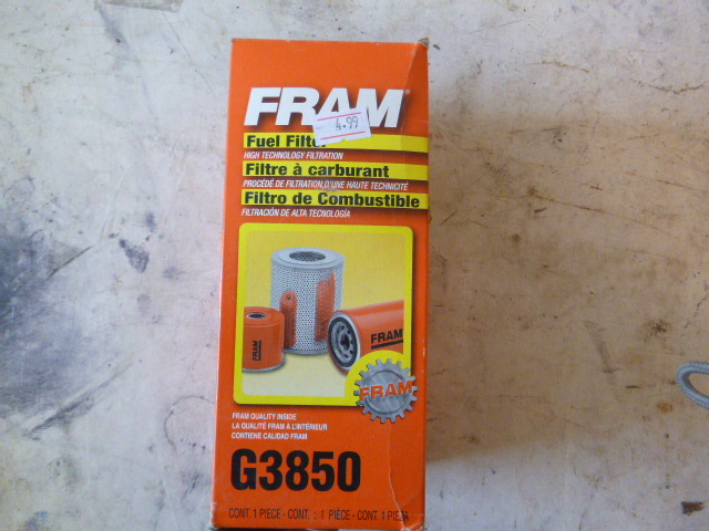 Fram Fuel Filter