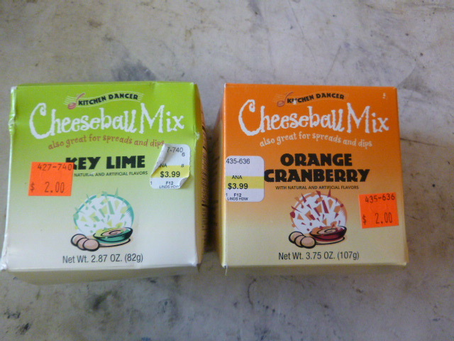 2 Kitchen Dancer Cheeseball Mixes